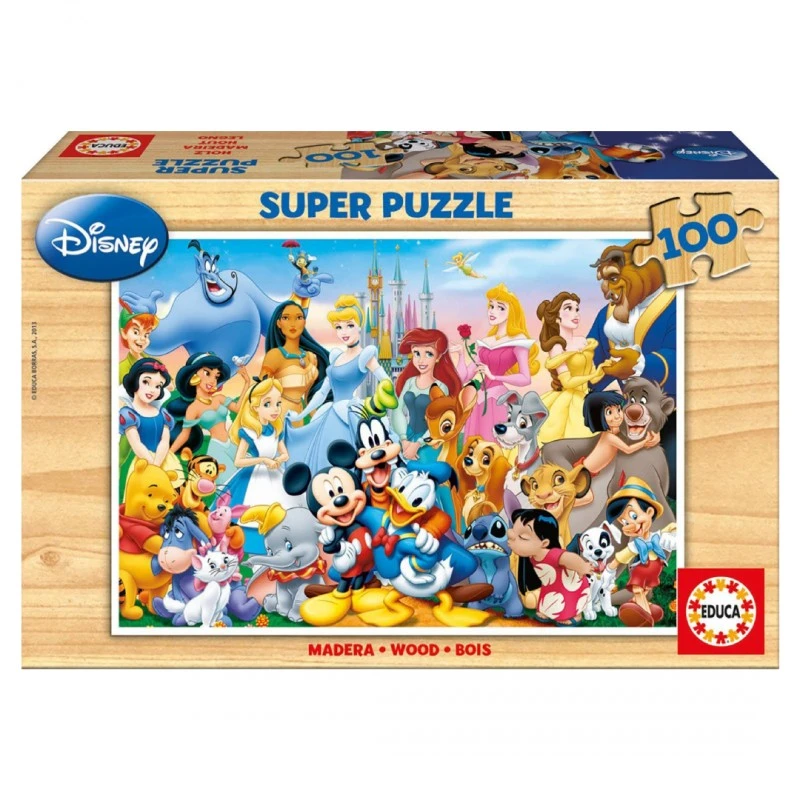 Чудният свят на Дисни -  пъзел 100 части