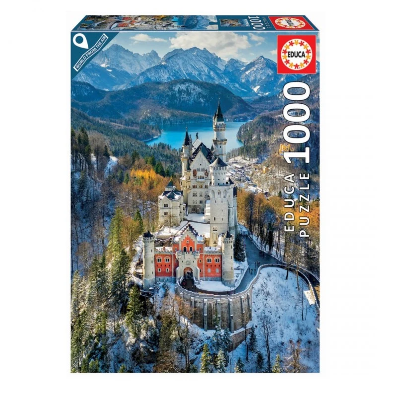 Пъзел, Educa, Замъка Neuschwanstein, 1000 части