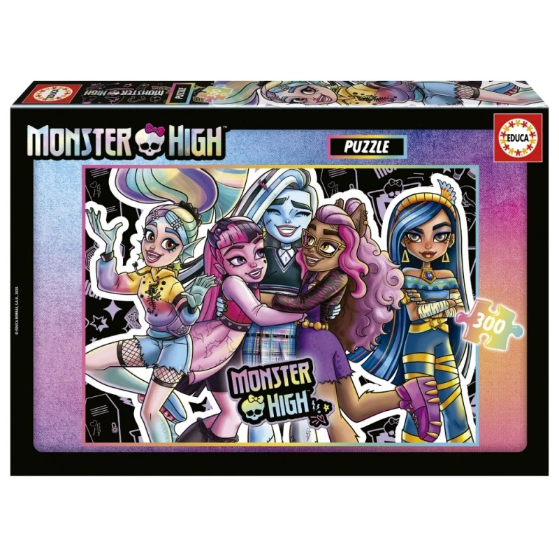 Пъзел, Educa, Monster High, 300 части