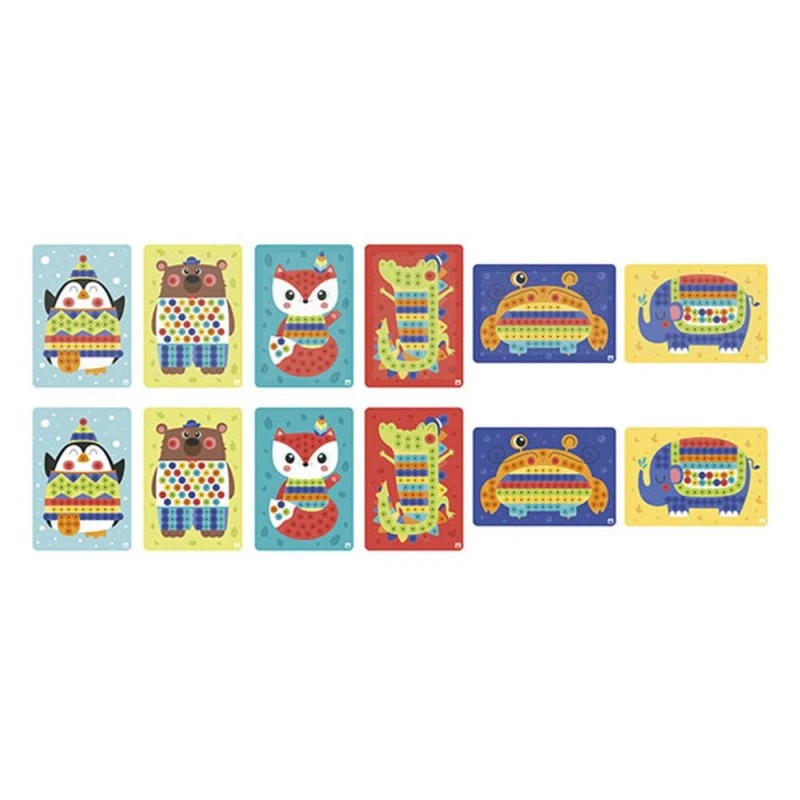 Образователна игра, Eurekakids, Мозайка с животни, 160 части