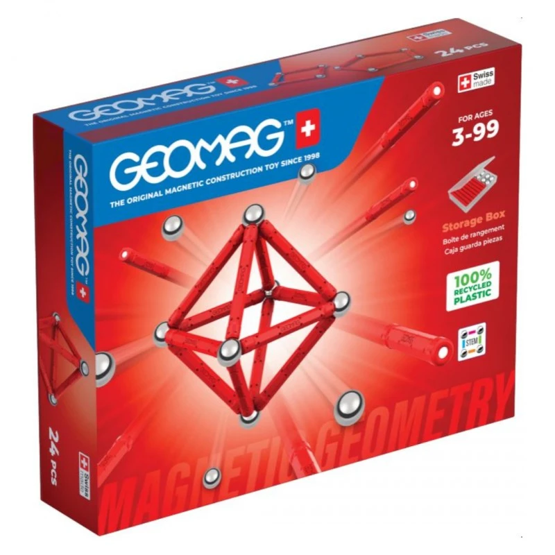 Магнитен конструктор, Geomag, Classic Geometry, 24 части
