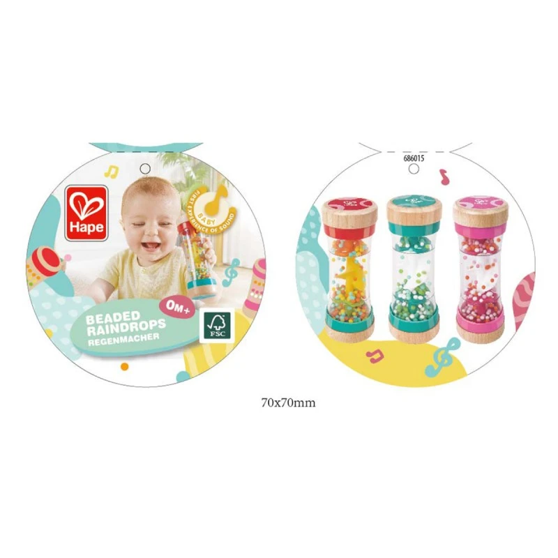 Мъниста дъждовни капки, Hape, Асортимент