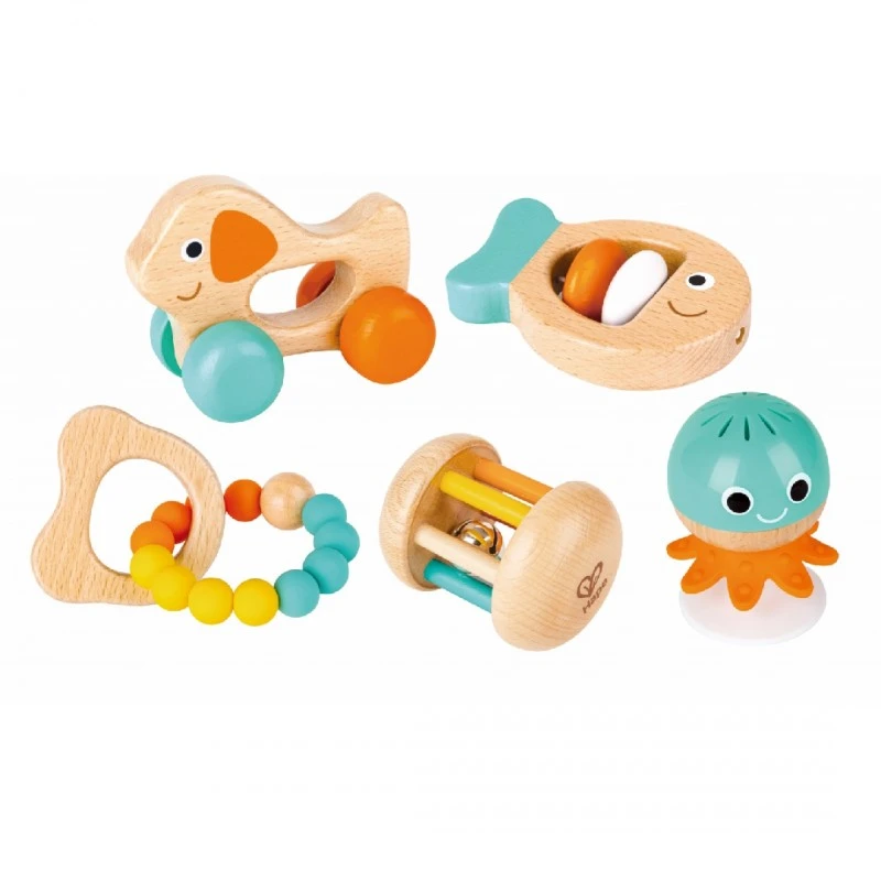 Бебешки сензорен комплект, Hape, 5 части