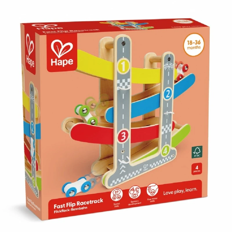 Цветна писта Hape H0438, Многоцветен