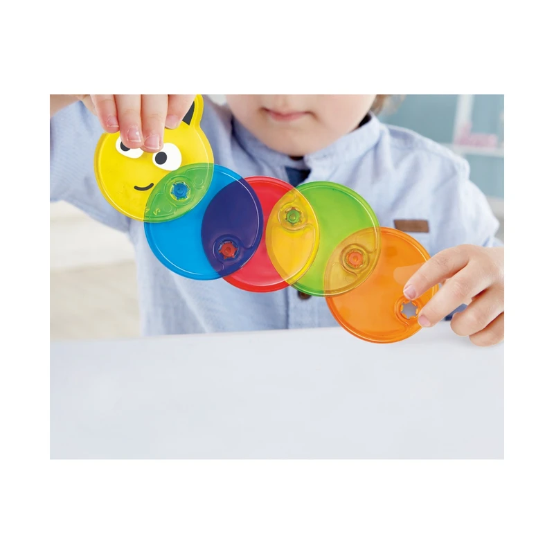 Образователна играчка, Hape, Цветна гъсеница