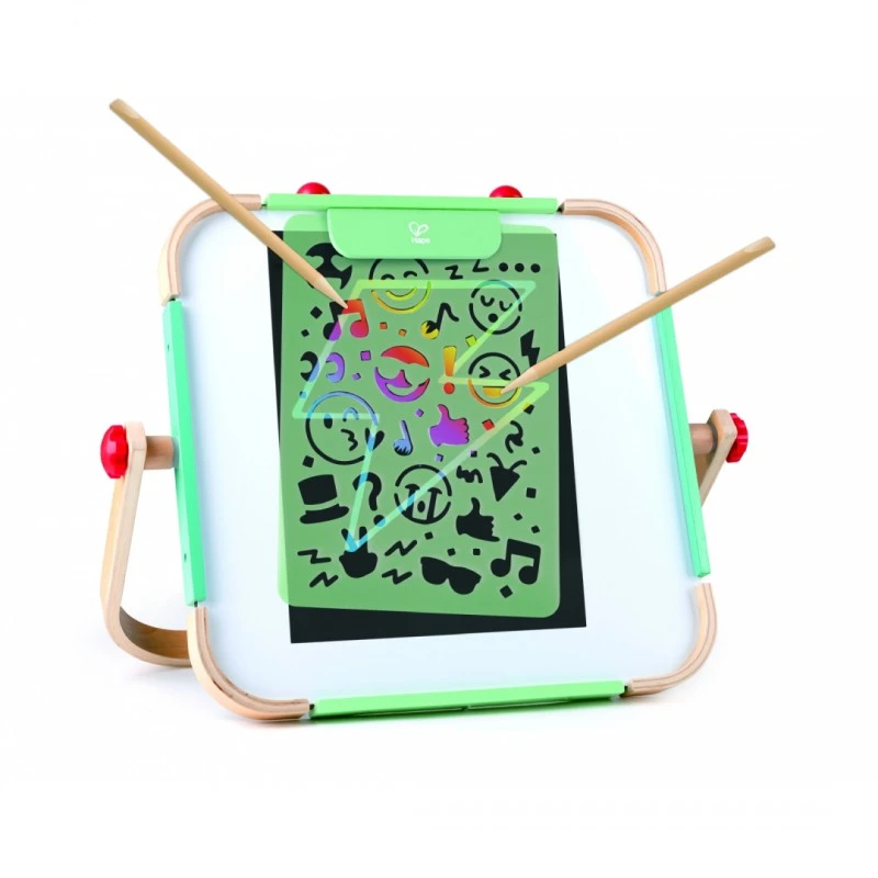 Творчески комплект, Hape, Изкуство с драскулки, 8 части