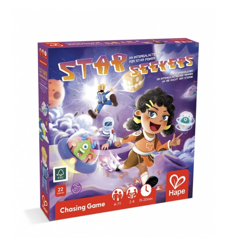 Настолна игра, Hape, Междугалактическа надпревара за звездна сила, 22 части