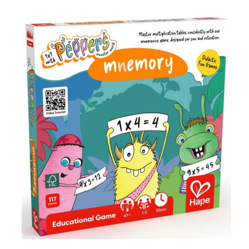 Образователна настолна игра, Hape, Mnemory