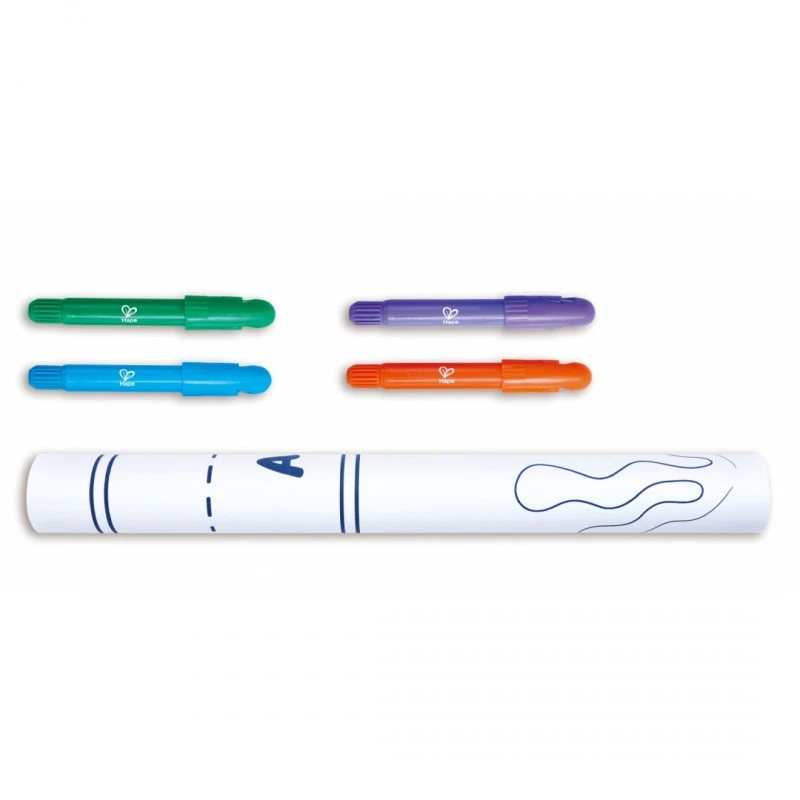 Творчески комплект, Hape, Хартиена ролка за оцветяване, Океан