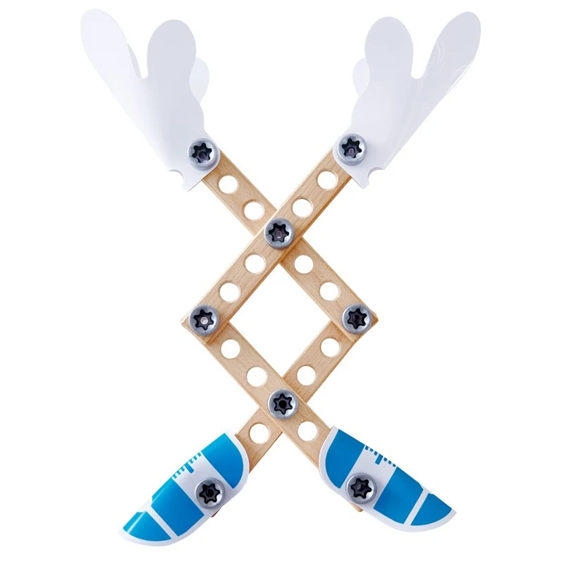 Дървен комплект, Hape, Млад изобретател, Три експеримента