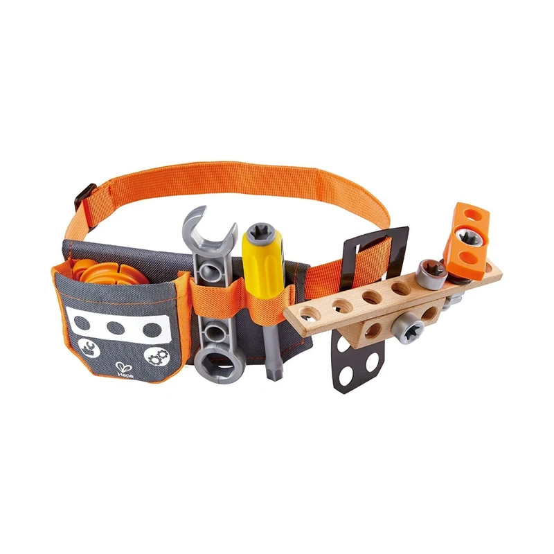 Игрален комплект, Hape, Млад изобретател, Колан с инструменти, 19 части