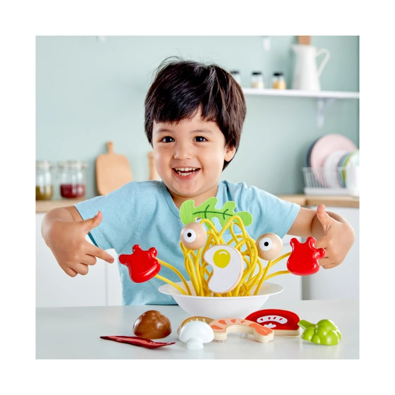 Игрален комплект, Hape, Смешни спагети, 14 части