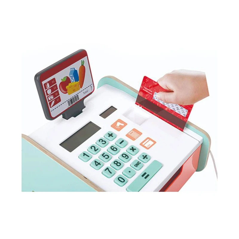 Интерактивна играчка, Hape, Фантастичен касов апарат, 21 х 12 х 24 см