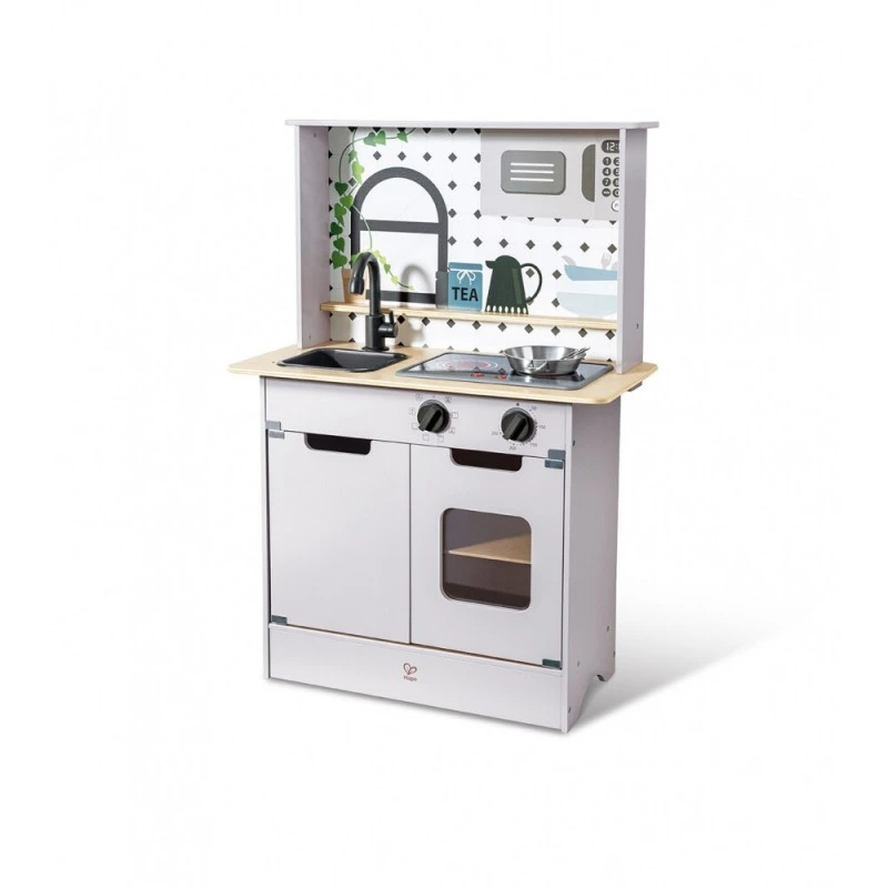 Детски игрален комплект, Hape, модерна кухня, 59.8 x 29.7 x 85.5 cm
