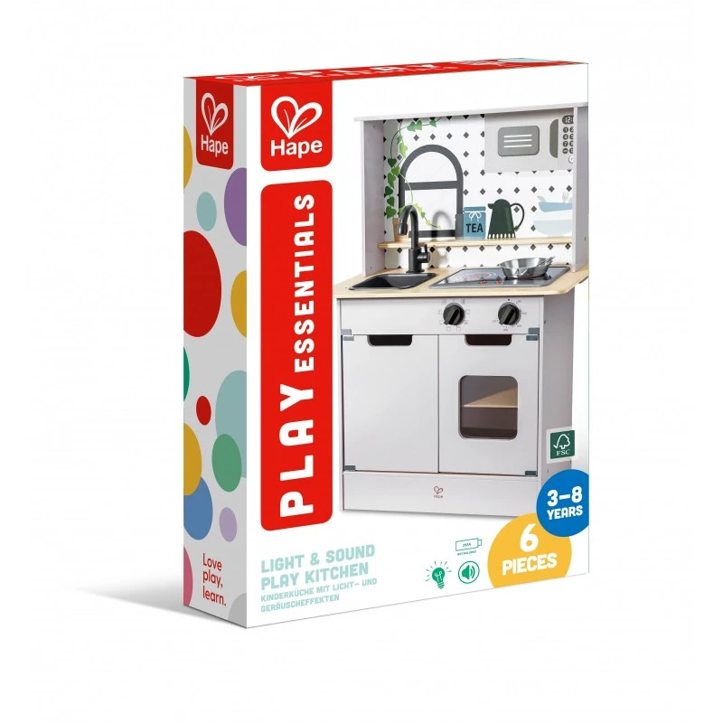 Детски игрален комплект, Hape, модерна кухня, 59.8 x 29.7 x 85.5 cm