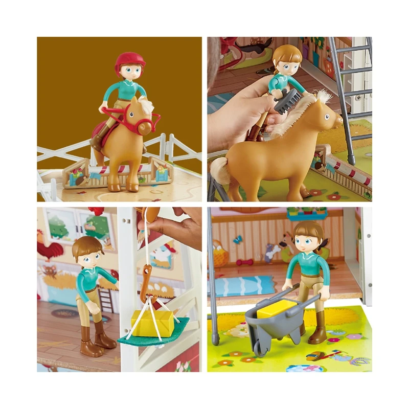 Сгъваем комплект за игра Hape, Ранчо
