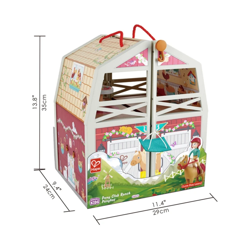 Сгъваем комплект за игра Hape, Ранчо