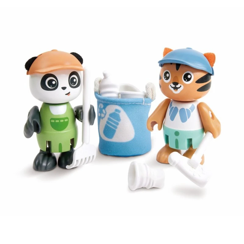 Комплект за игра, Hape, Еко къмпинг, 24 части