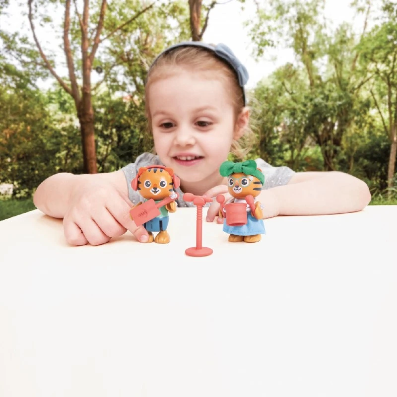 Дървен комплект, Hape, Музикално пътешествие, 11 части