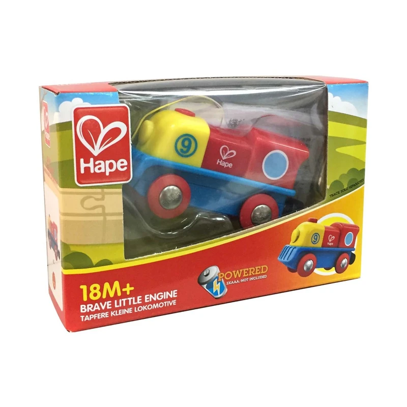 Дървена играчка, Hape, Цветен локомотив