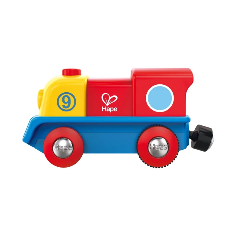 Дървена играчка, Hape, Цветен локомотив