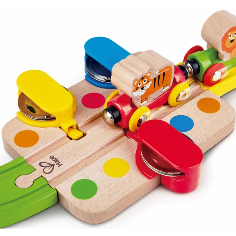 Дървен комплект, Hape, Железопътен комплект, Цветовете на дъгата