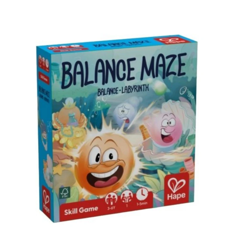 Настолна игра, Hape, 2в1 Лабиринт