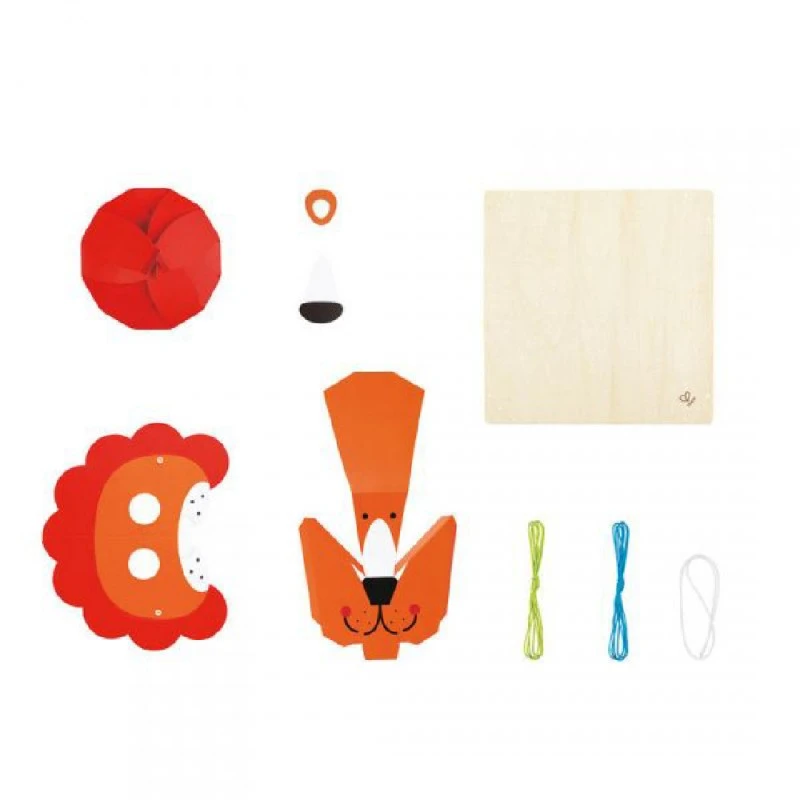 Творчески комплект, Hape, Направи си сам картина и маска, Лъв