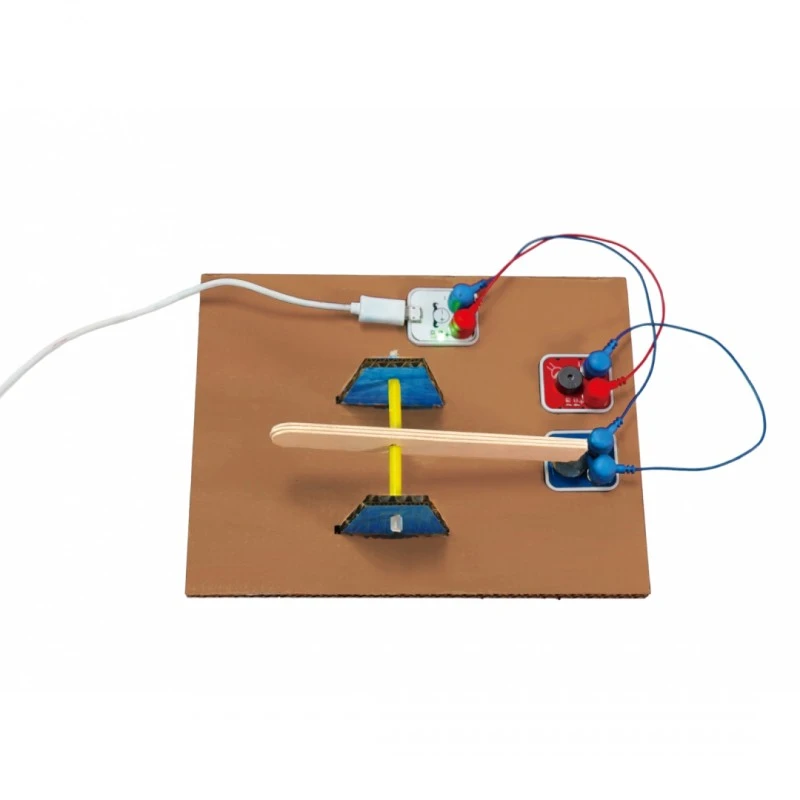 Образователен комплект, Hape, LabBox, Изследване на вериги, Про ниво, 34 части