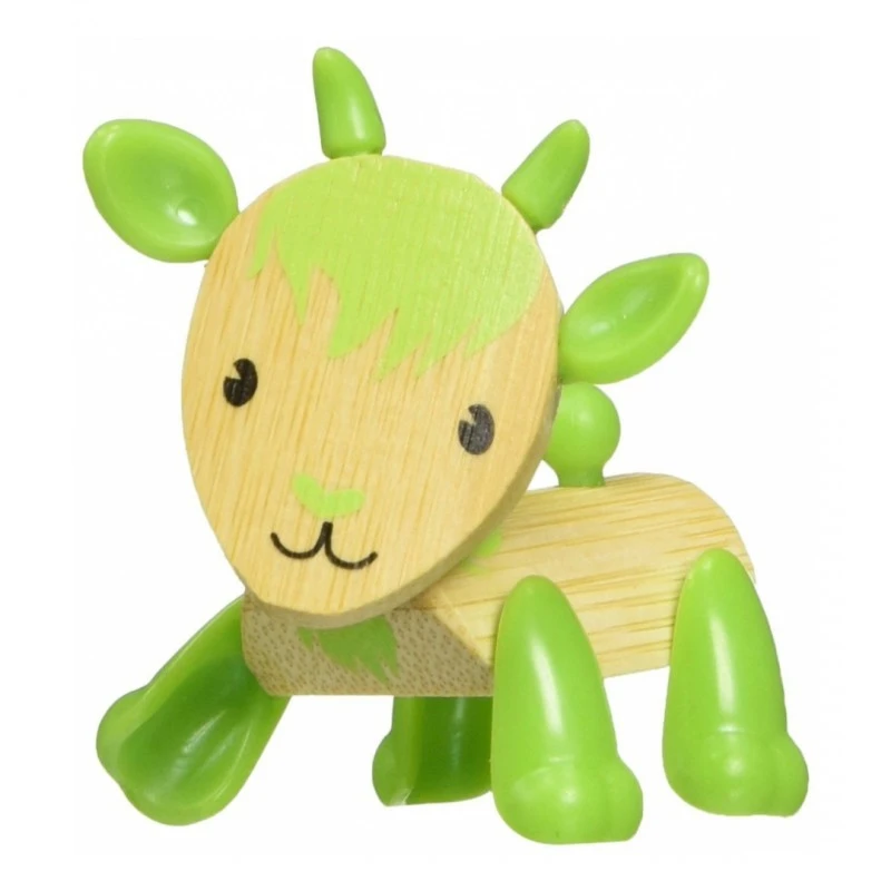 Детска играчка от бамбук, Hape, Мини животни, Коза