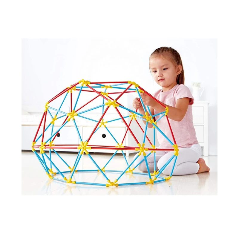 Бамбуков конструктор, Hape, Flexistix, Геодезически структури, 177 части