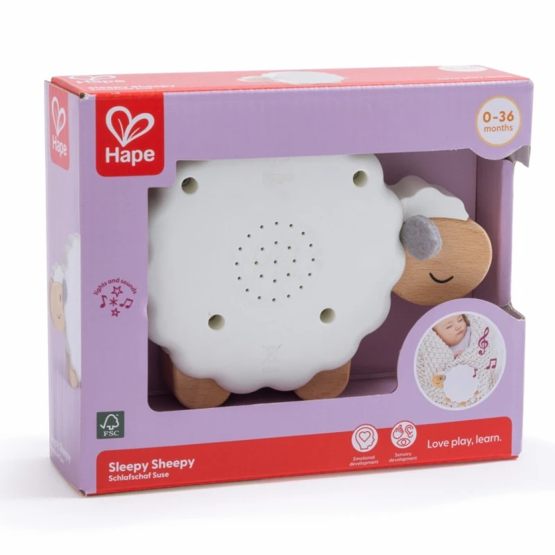 Музикална нощна лампа Hape Овчица