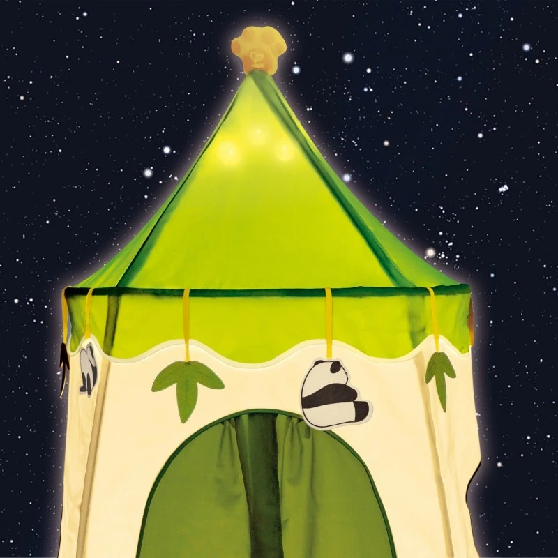 Палатка за игра, Hape, Панда, 100 x 150 x 100 сm