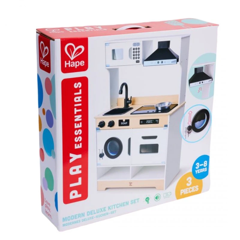 Детски игрален комплект, Hape, Модерна кухня Делукс