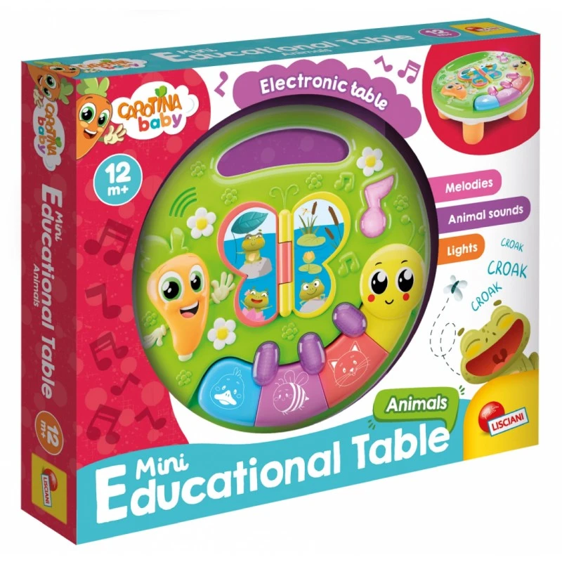 Малка образователна масичка, Lisciani, Животни