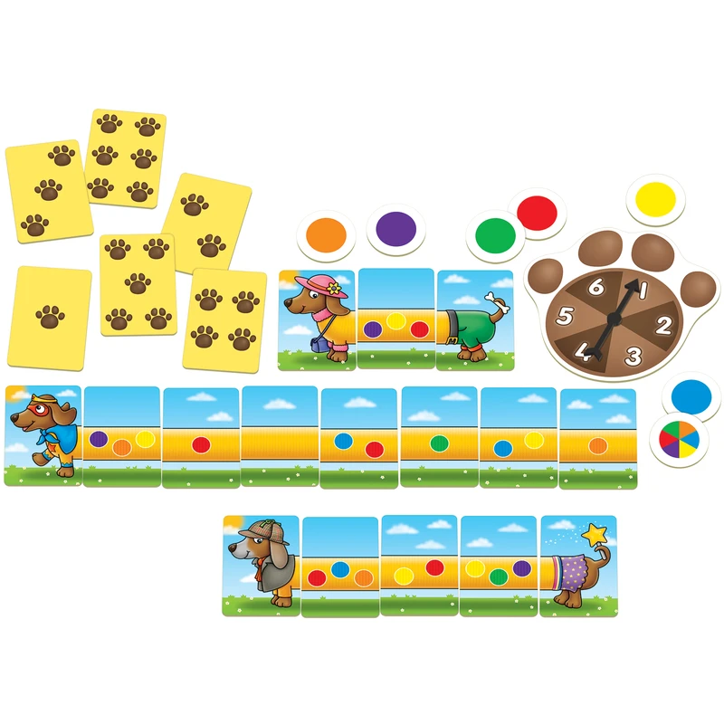 Детска образователна игра, Orchard Toys, Дакели на петна