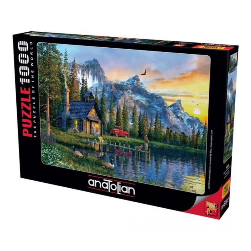 Залез в планината  - пъзел 1000 части