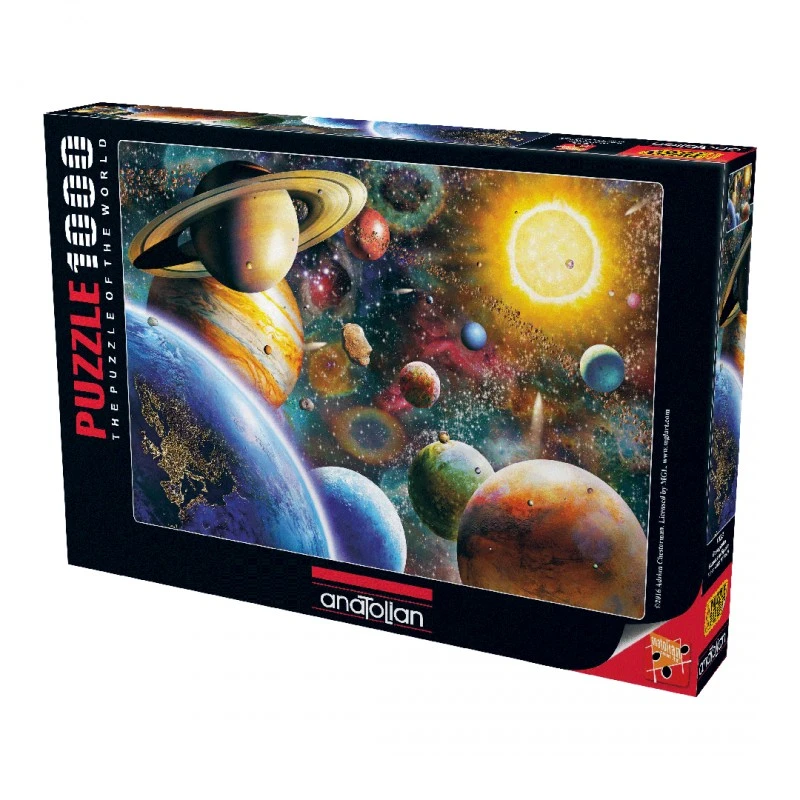 Планети в космоса  - пъзел 1000 части