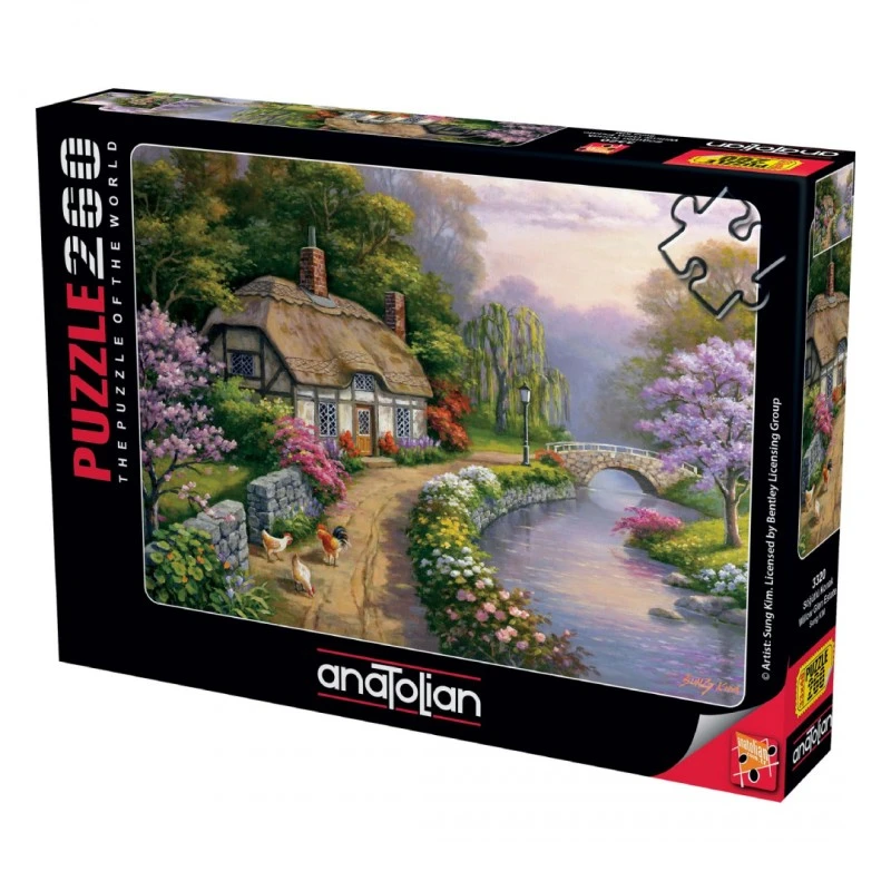 Къща сред върбите -  пъзел 260 части