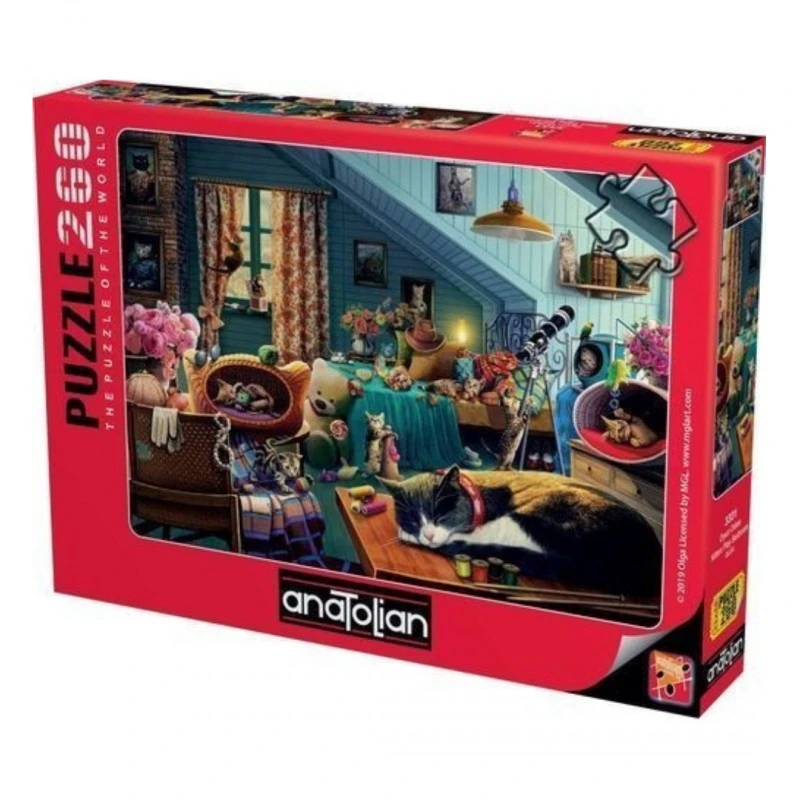 Puzzle Anatolian Котешки лудории, пъзел 260 части