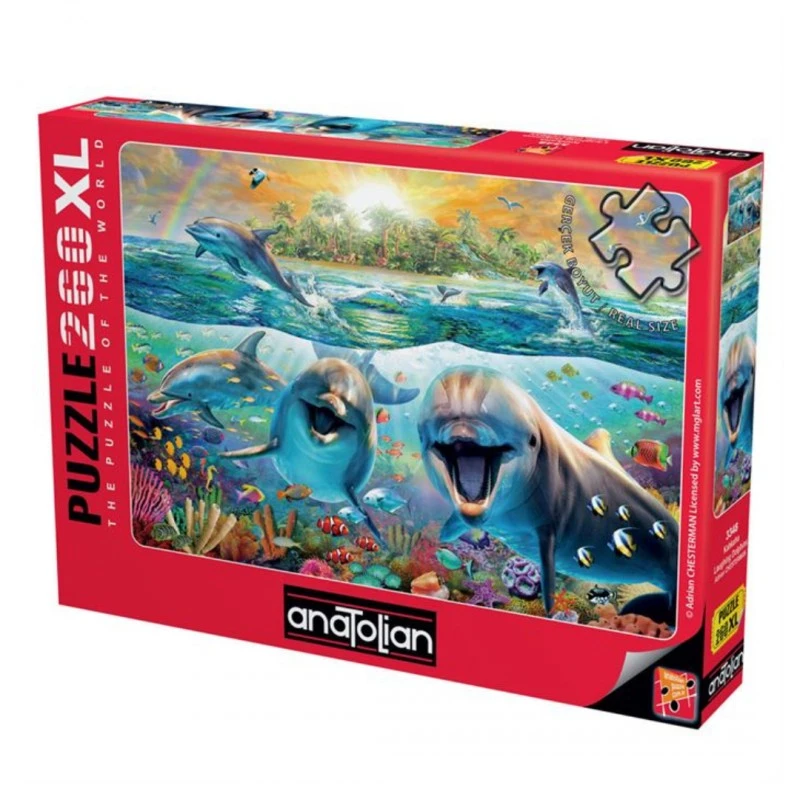 Пъзел, Anatolian, Усмивките на делфините, 260 части