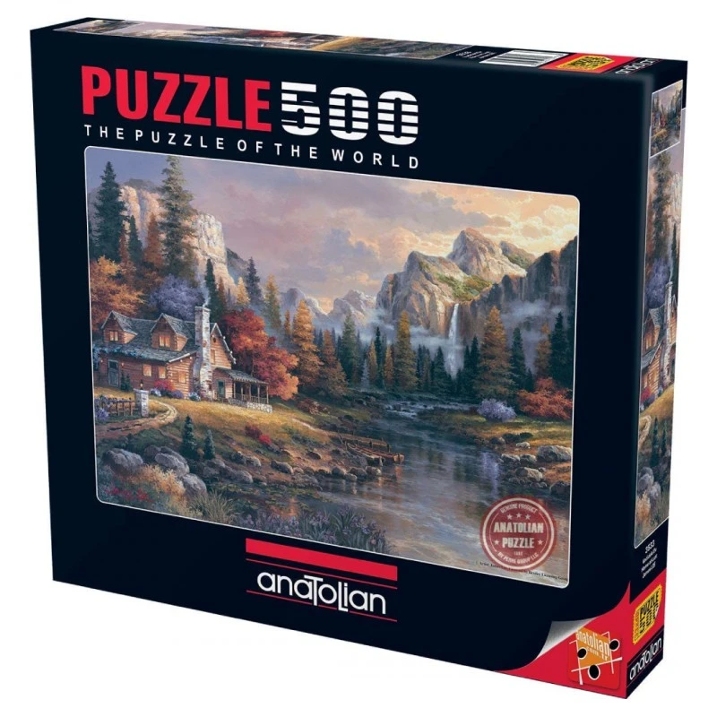 Къща в долината  - пъзел 500 части