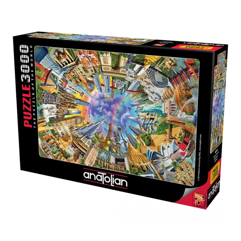 Световни паметници - пъзел 3000 части