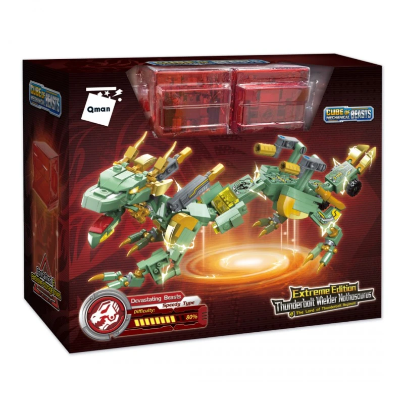 Конструктор, Qman, Mechanical Beasts, Владетелят на гръмотевиците, Нотозавър