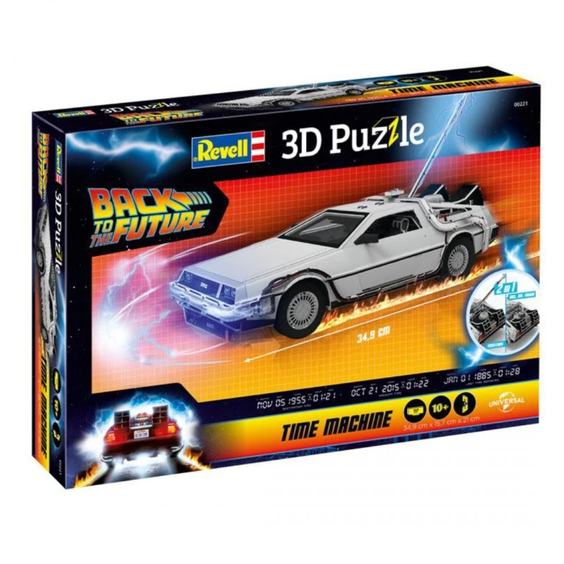 Пъзел, Revell, Back To The Future, Машина на времето 3D, 157 части