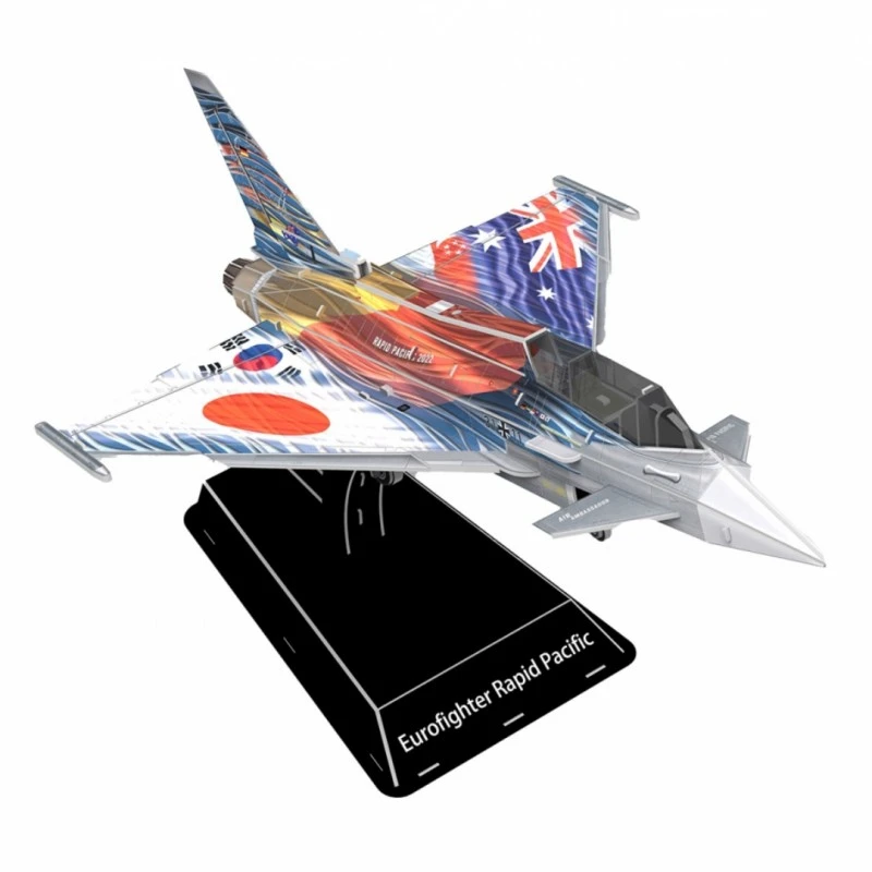 Пъзел, Revell, Изтребител Eurofighter Typhoon 3D, 75 части