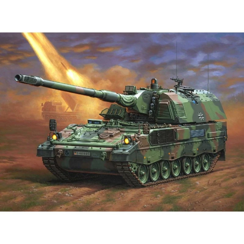 Сглобяем модел Revell, Танк Panzerhaubitze 2000