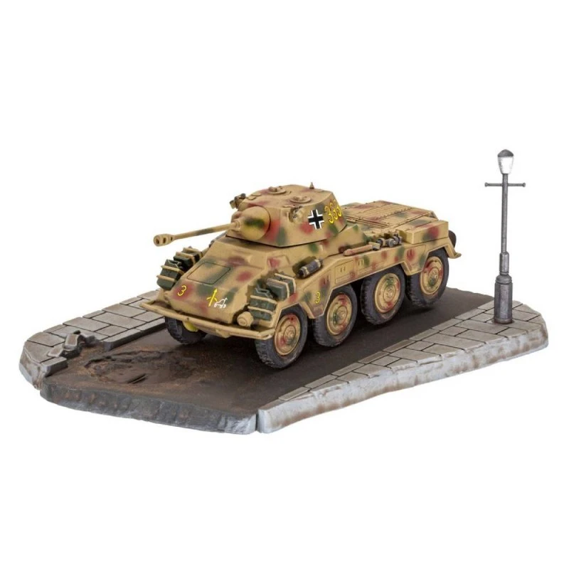 Сглобяем модел, Revell, Брониран автомобил Sd.Kfz 234/2 Puma, Комплект диорама