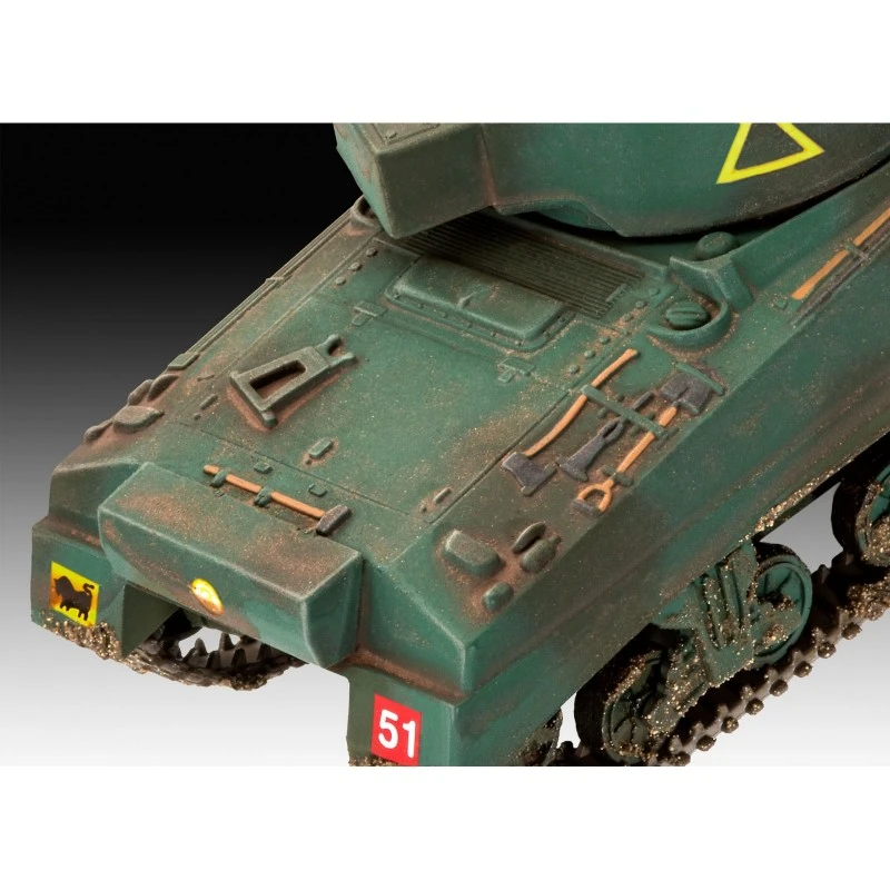 Комплект за сглобяване, Revell, First Diorama, Sherman Firefly, 54 части