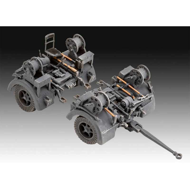 Сглобяем модел, Revell, 8.8 cm Flak 37 + Sd.Anh.202, 196 части